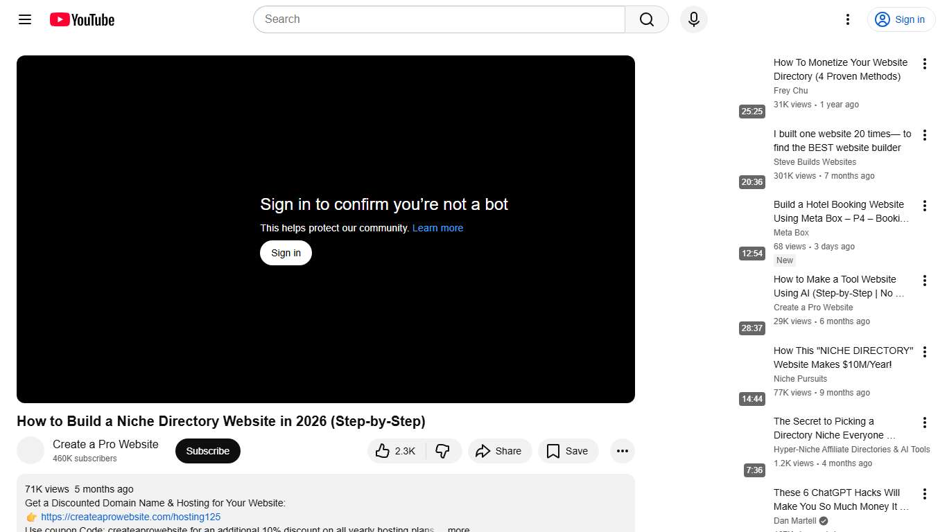 How to Build a Niche Directory Website in 2026 (Step-by-Step) - YouTube
