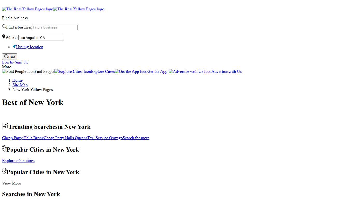 New York Yellow Pages